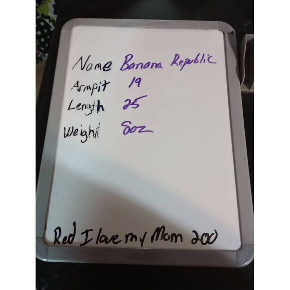 Banana‎ Republic Shirt Ladies Small Blue White Floral Sleeveless - Picture 7 of 7